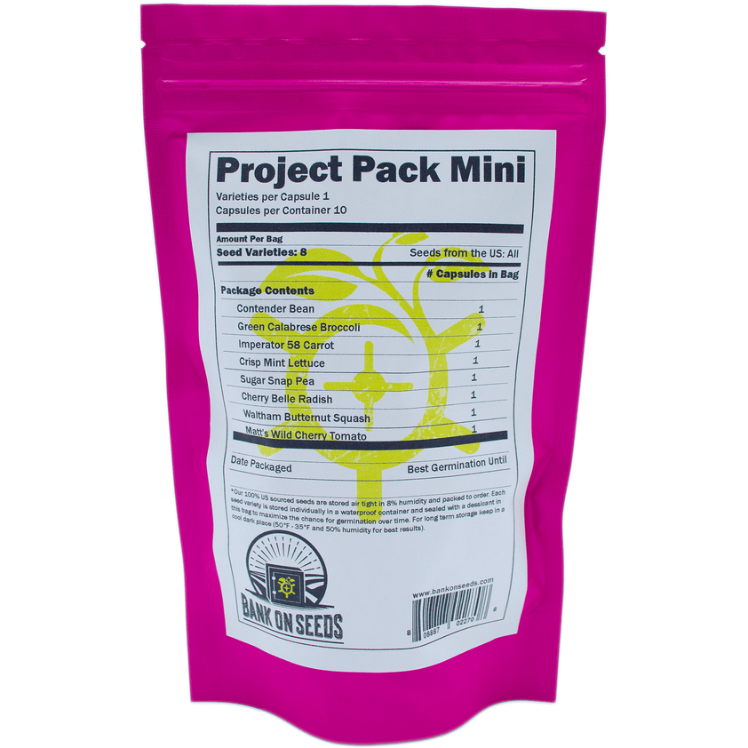 Project Pack Mini – Bank on Seeds