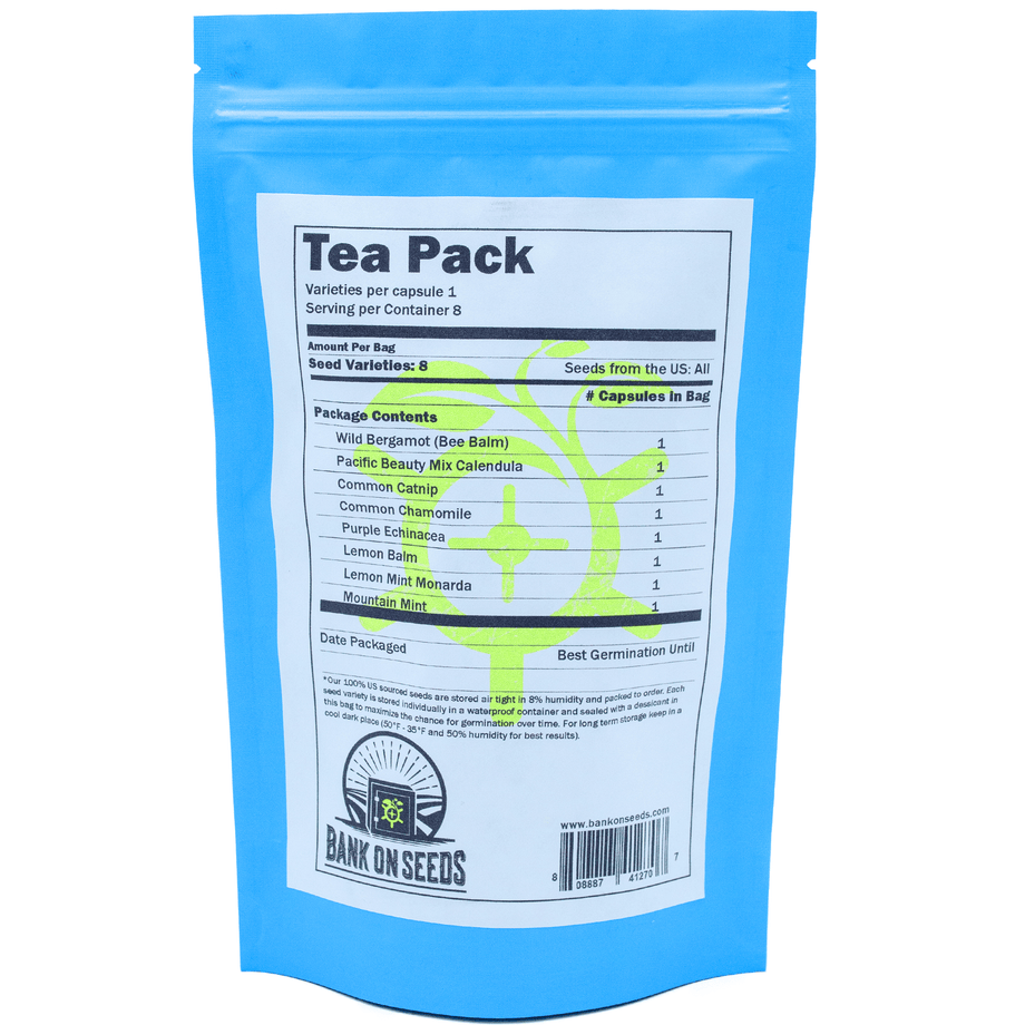 plant seeds in tea bags Tea Pack – Bank on Seeds